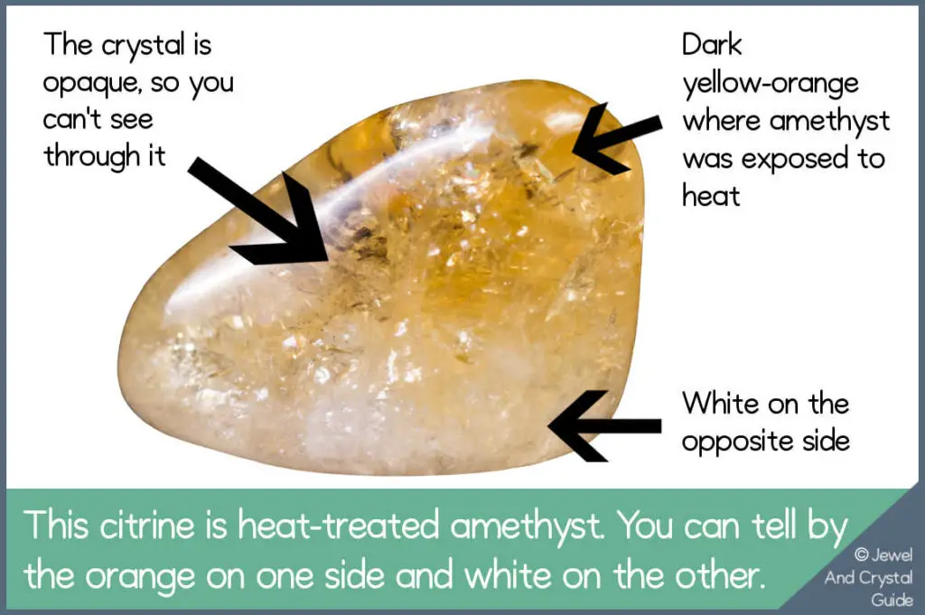 How to identify heat-treated citrine